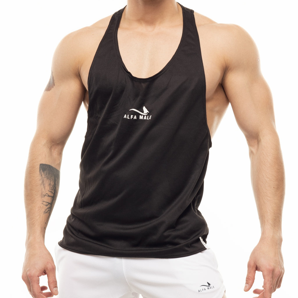 Musculosa de Entrenamiento - Negro