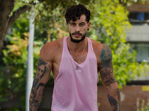Musculosa de Entrenamiento - Rosado