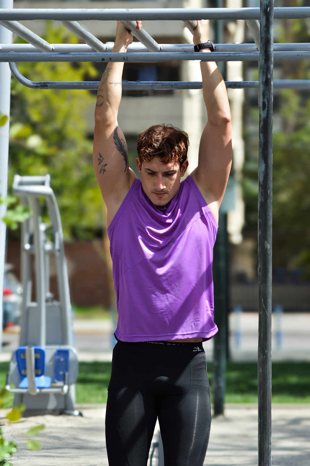 Musculosa de Entrenamiento - Morado