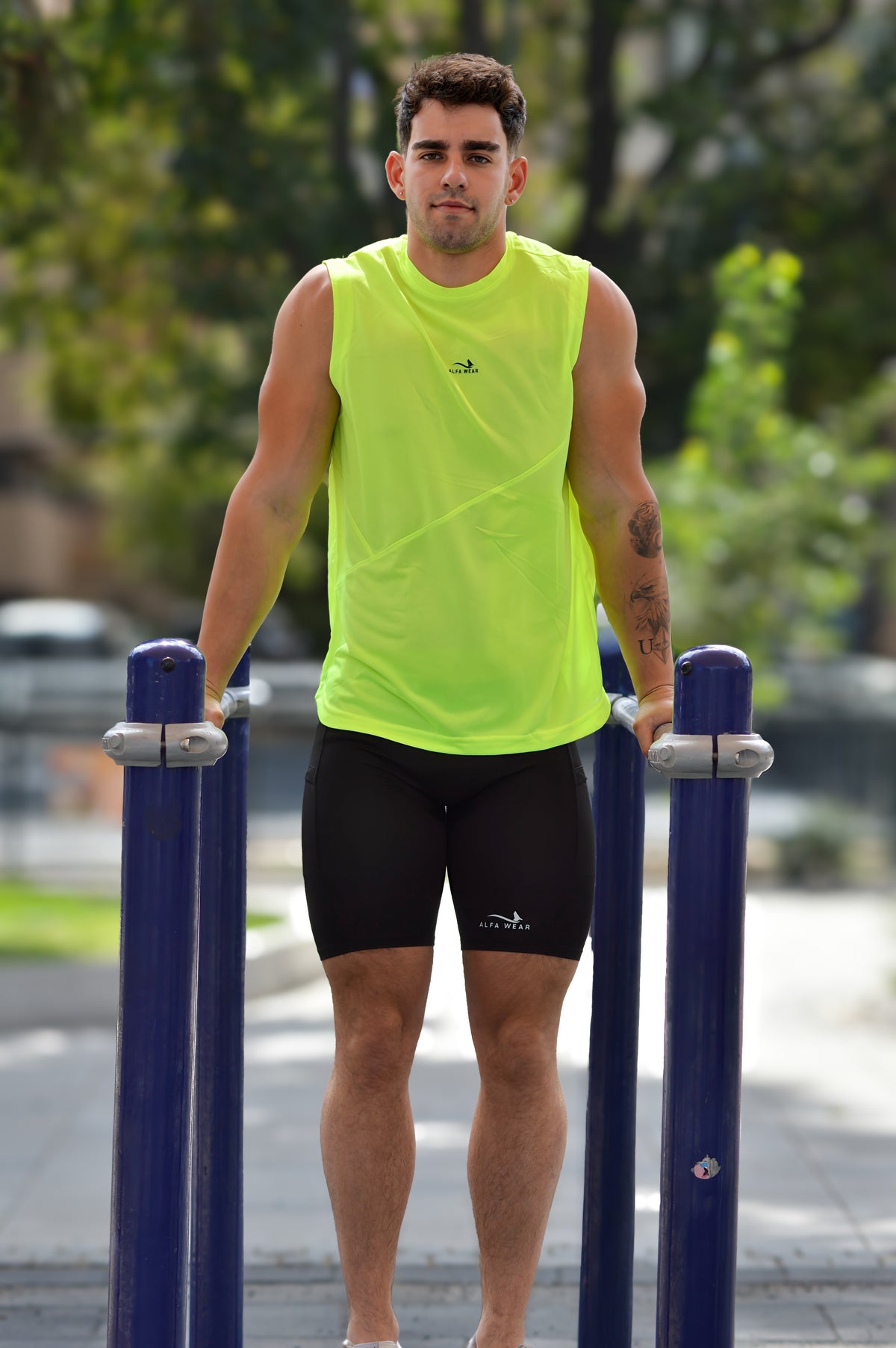 Musculosa de Entrenamiento - Neón