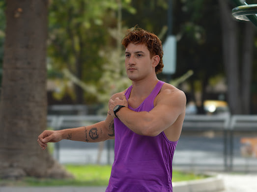 Musculosa de Entrenamiento - Morado