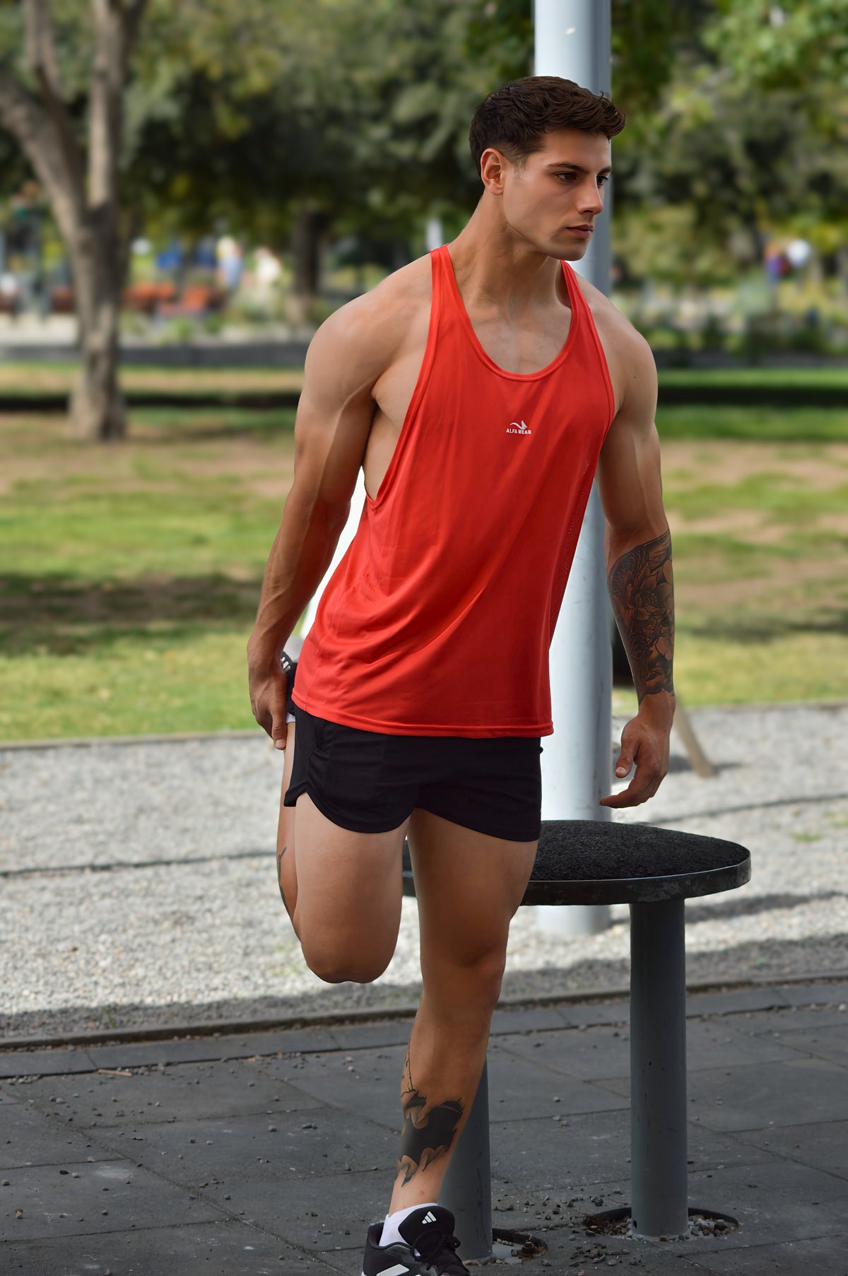 Musculosa de Entrenamiento - Rojo