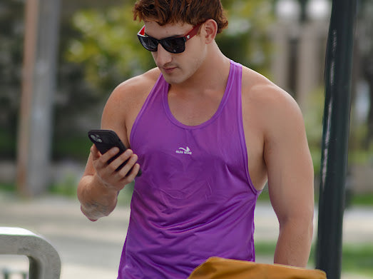 Musculosa de Entrenamiento - Morado